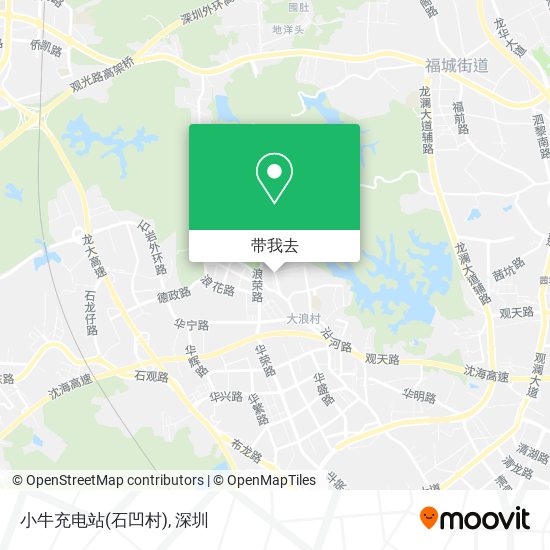 小牛充电站(石凹村)地图