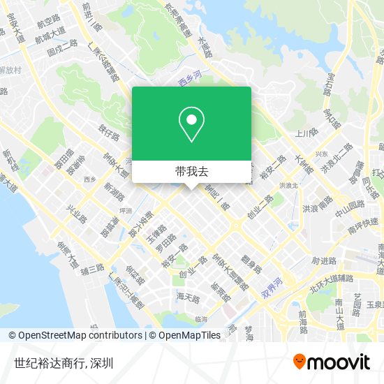 世纪裕达商行地图