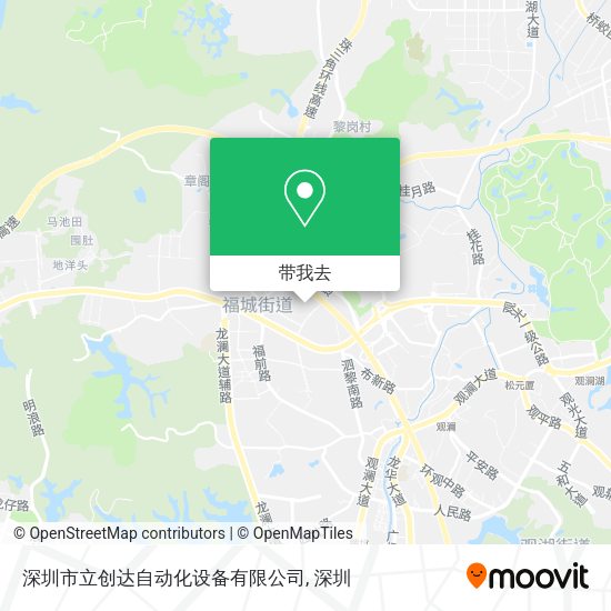 深圳市立创达自动化设备有限公司地图