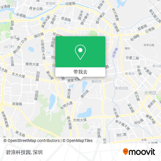 碧浪科技园地图