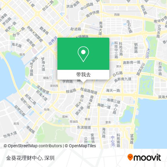 金葵花理财中心地图
