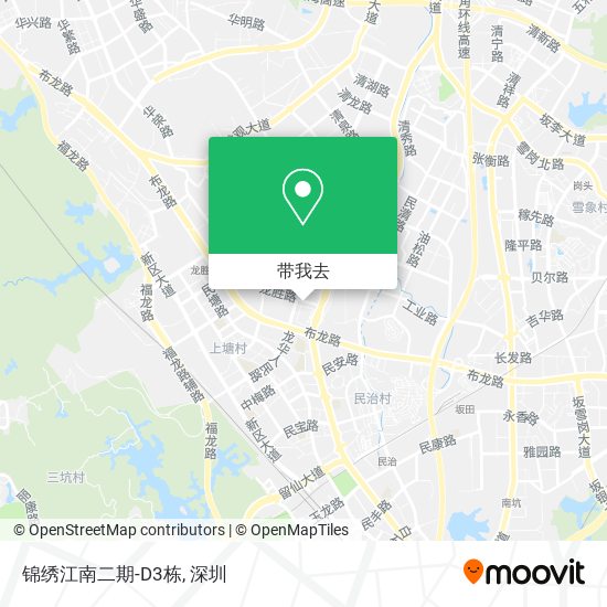 锦绣江南二期-D3栋地图
