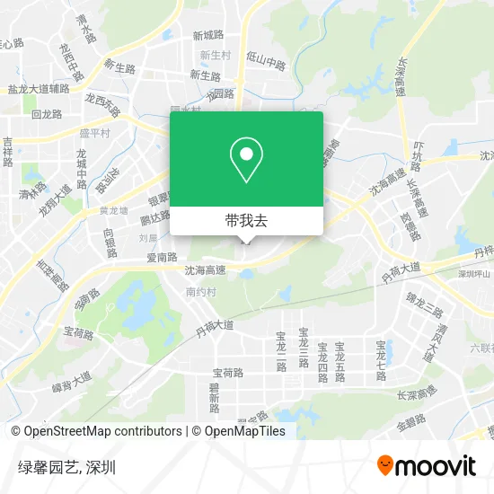 绿馨园艺地图