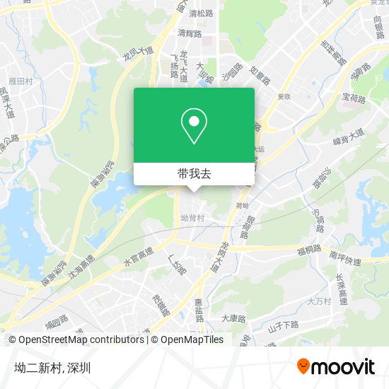 坳二新村地图
