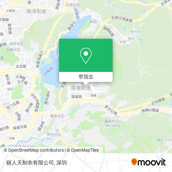 丽人天制衣有限公司地图