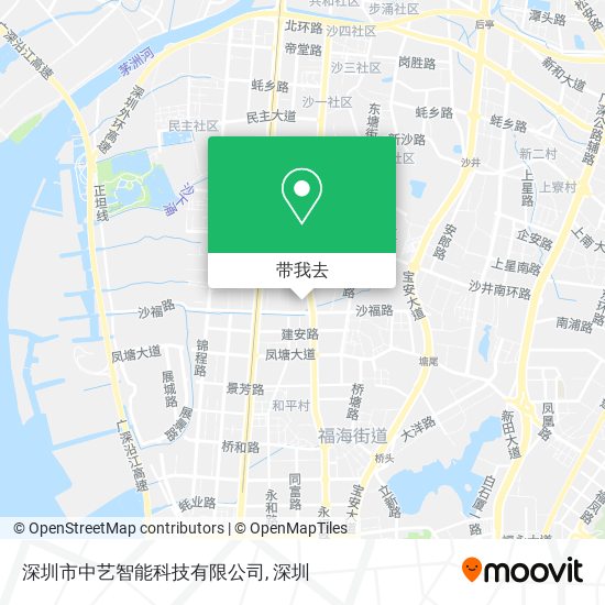 深圳市中艺智能科技有限公司地图