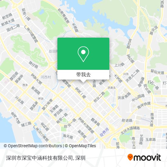 深圳市深宝中涵科技有限公司地图