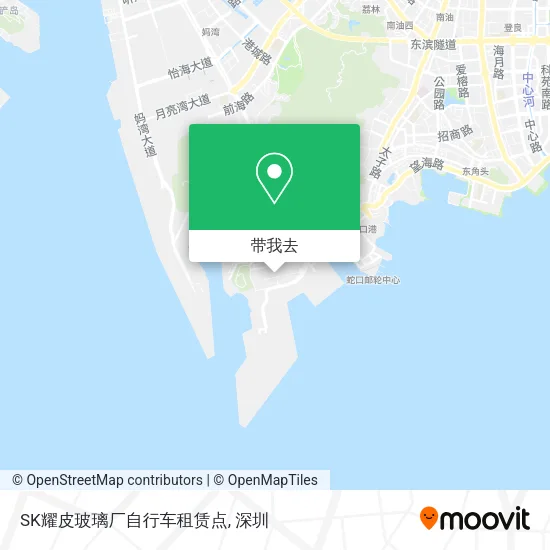 SK耀皮玻璃厂自行车租赁点地图