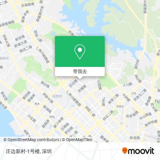 庄边新村-1号楼地图