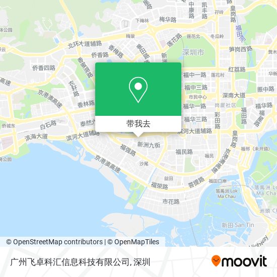 广州飞卓科汇信息科技有限公司地图