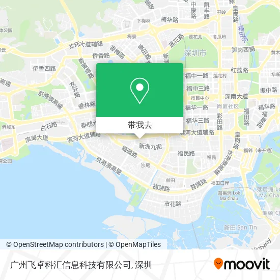 广州飞卓科汇信息科技有限公司地图
