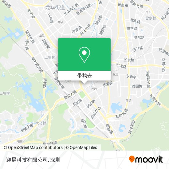 迎晨科技有限公司地图