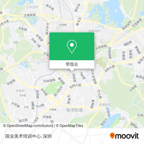 国业美术培训中心地图