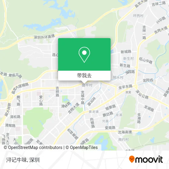 浔记牛味地图