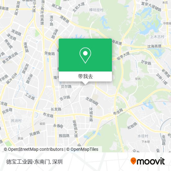 德宝工业园-东南门地图