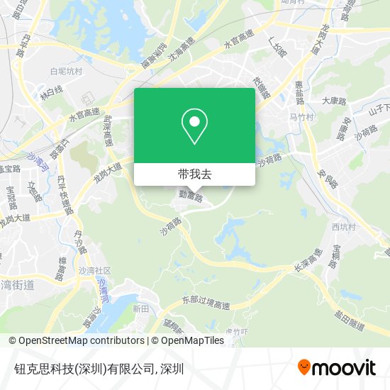 钮克思科技(深圳)有限公司地图