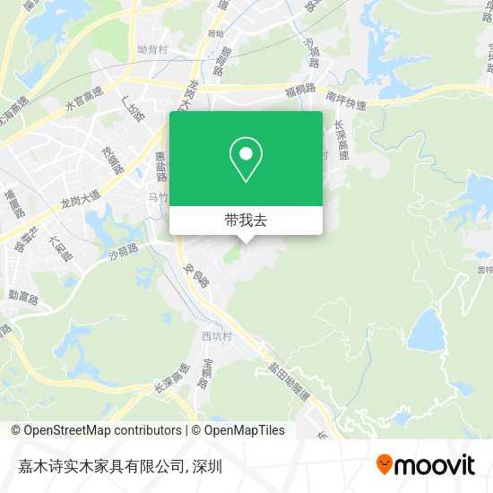 嘉木诗实木家具有限公司地图