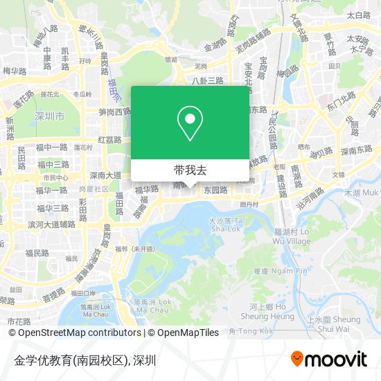 金学优教育(南园校区)地图
