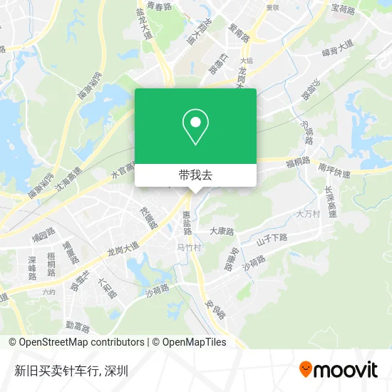 新旧买卖针车行地图