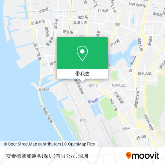 安泰德智能装备(深圳)有限公司地图