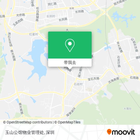 玉山公馆物业管理处地图