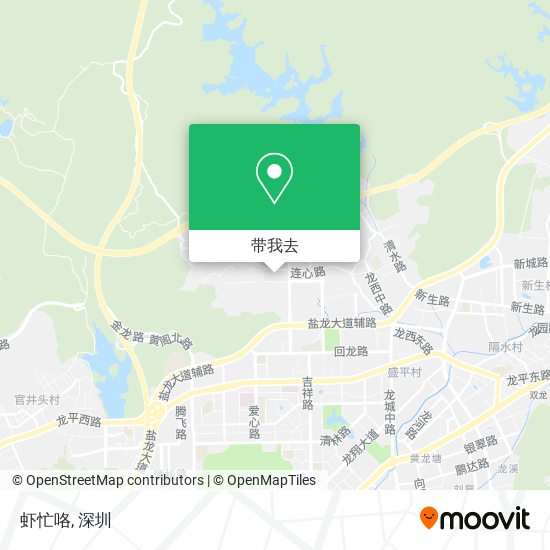 虾忙咯地图