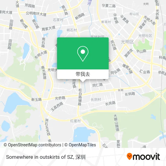 Somewhere in outskirts of SZ地图