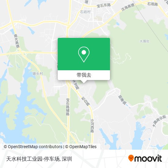天水科技工业园-停车场地图
