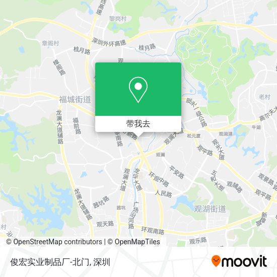 俊宏实业制品厂-北门地图