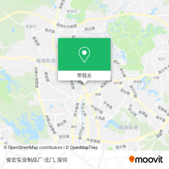 俊宏实业制品厂-北门地图