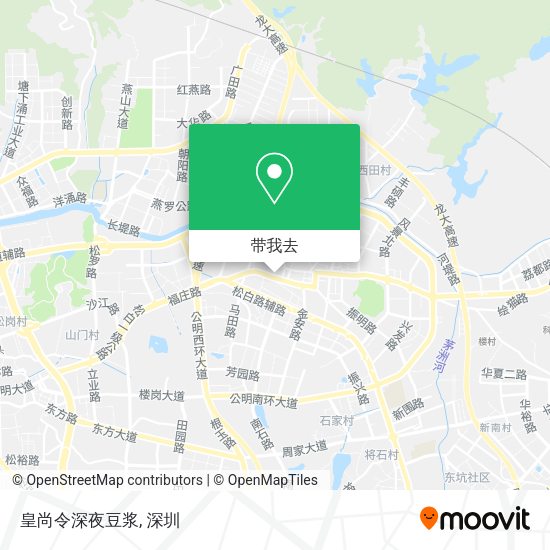 皇尚令深夜豆浆地图