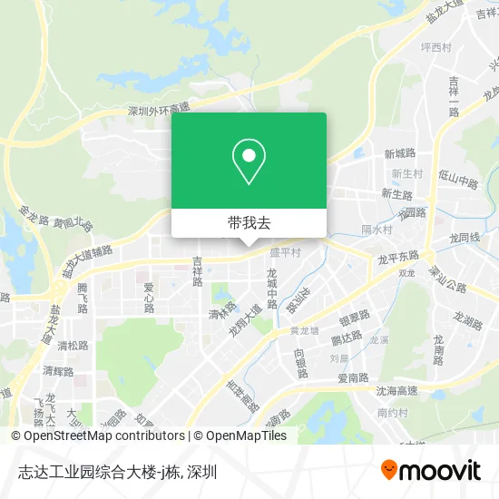 志达工业园综合大楼-j栋地图