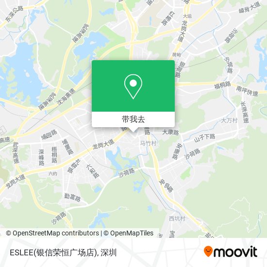 ESLEE(银信荣恒广场店)地图