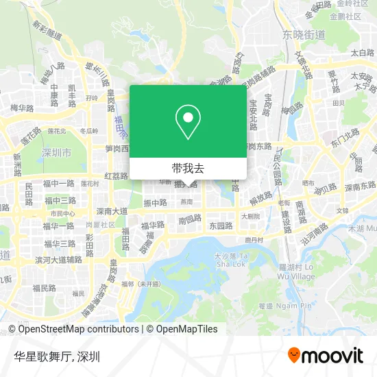 华星歌舞厅地图