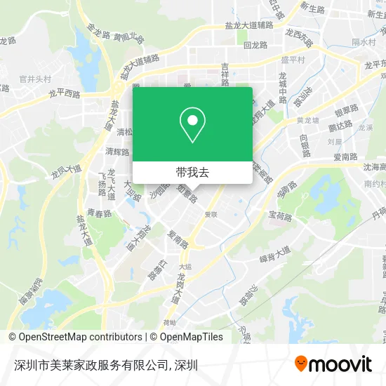 深圳市美莱家政服务有限公司地图