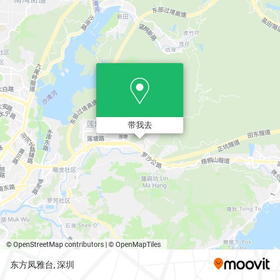 东方凤雅台地图