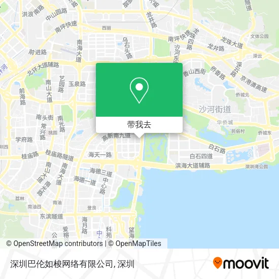 深圳巴伦如梭网络有限公司地图