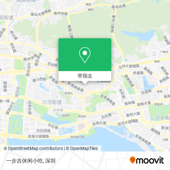 一步吉休闲小吃地图