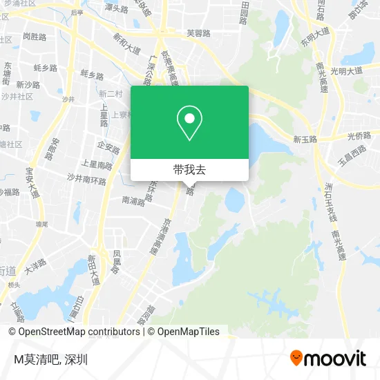M莫清吧地图
