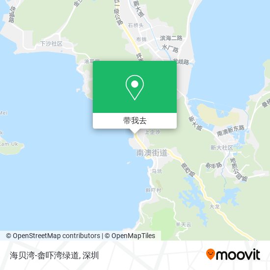 海贝湾-畲吓湾绿道地图