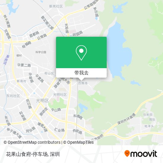 花果山食府-停车场地图