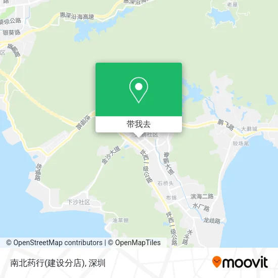 南北药行(建设分店)地图