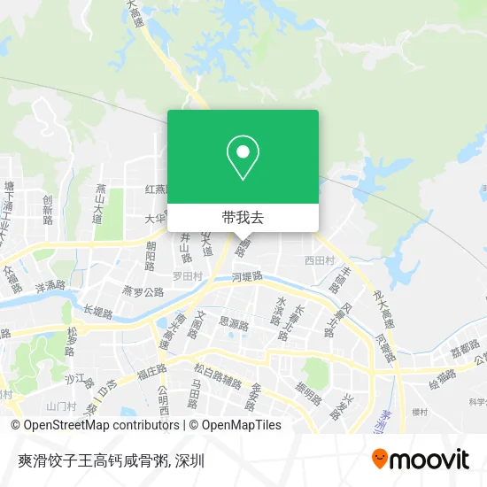 爽滑饺子王高钙咸骨粥地图