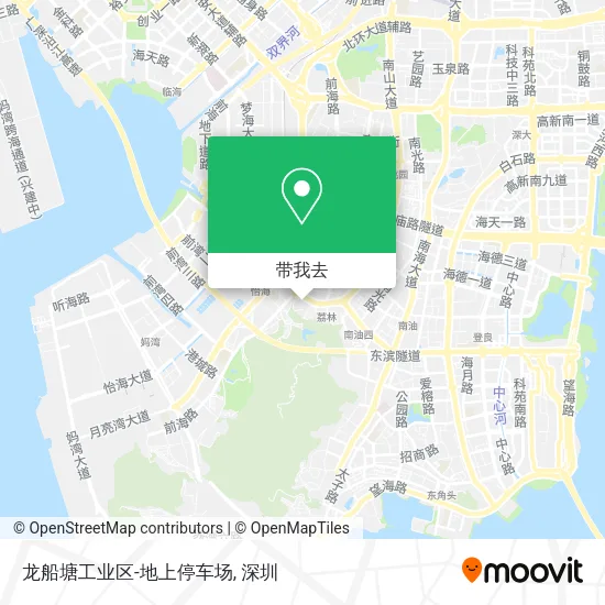 龙船塘工业区-地上停车场地图