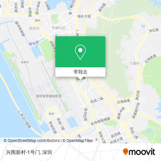 兴围新村-1号门地图