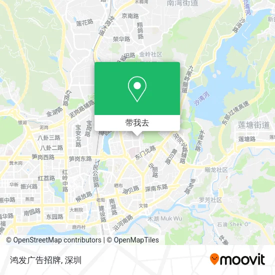 鸿发广告招牌地图