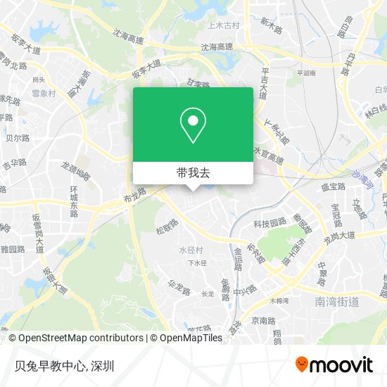 贝兔早教中心地图