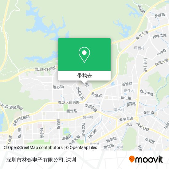 深圳市林铄电子有限公司地图