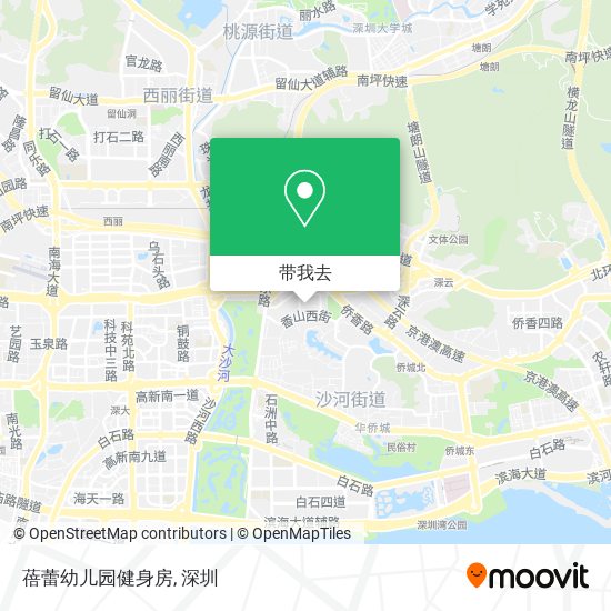 蓓蕾幼儿园健身房地图