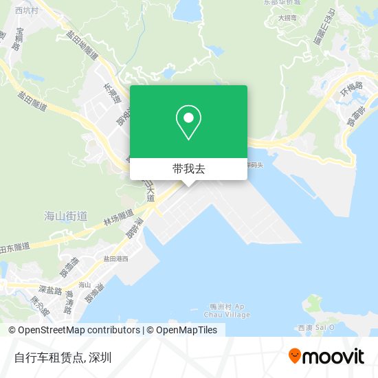 自行车租赁点地图